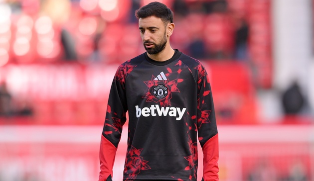 Ảnh bài viết Vì sao HLV Carrick gạch tên Bruno Fernandes?