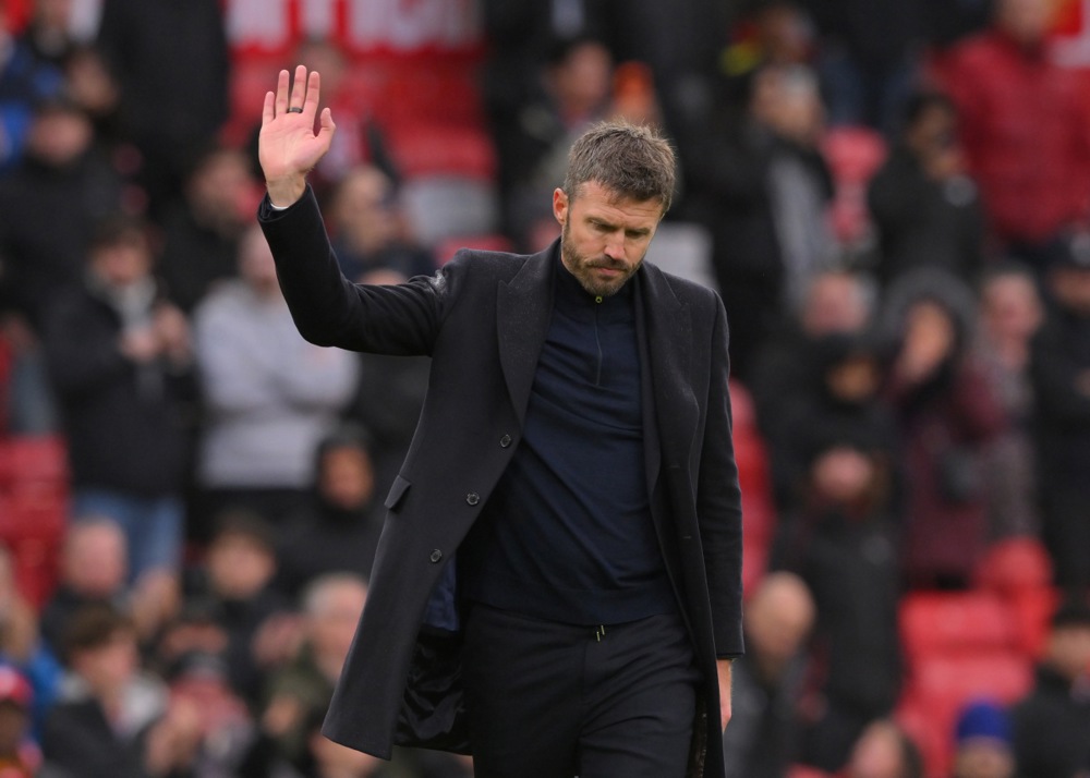 MU được cho sắp sa thải HLV Michael Carrick. Ảnh: EPA/Gary Oakley.