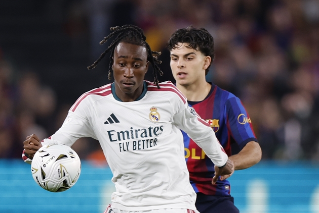 Ảnh bài viết Yan Diomande công thủ toàn diện giúp Real Madrid hạ Barca