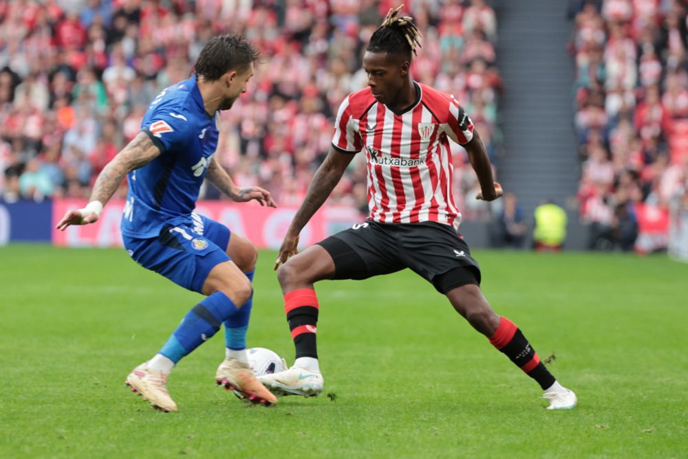 Nico Williams dành trọn tình yêu cho Bilbao. Ảnh: EPA.