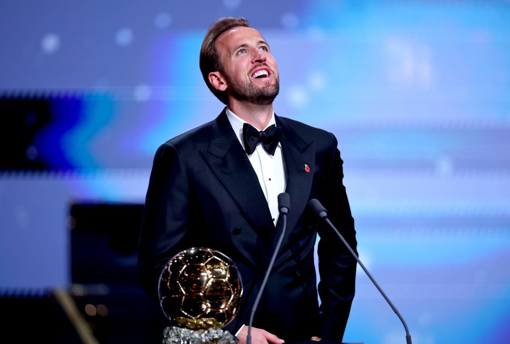 Kane là chủ nhân của Quả Bóng Vàng 2026. Ảnh: EPA IMAGES.