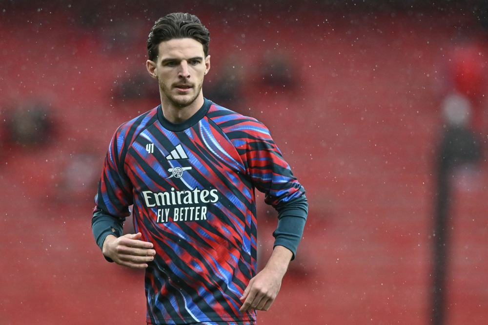 Ảnh bài viết Declan Rice cùng hai trụ cột Arsenal nguy cơ lỡ trận Liverpool