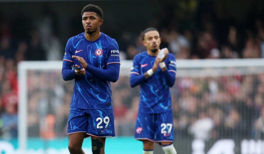 Bộ đôi Fofana và Malo Gusto có khả năng rời Chelsea. Ảnh: EPA.