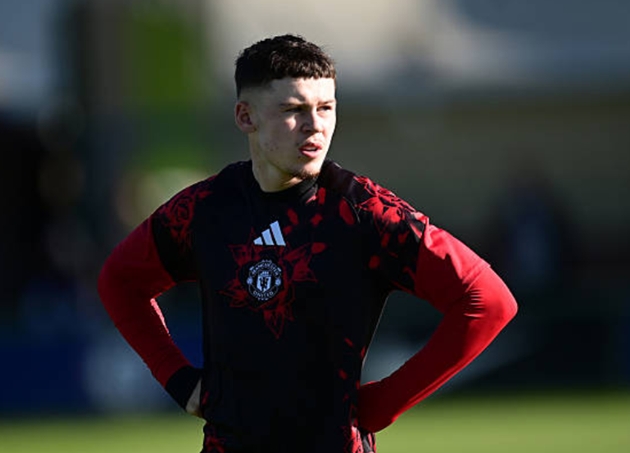 Kai Rooney đang có những bước tiến đáng kể trong màu áo đội trẻ MU. Ảnh: Manchester United/Manchester United qua Getty Images.