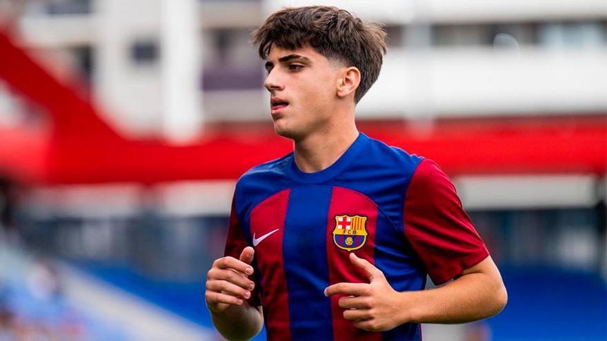 Guillem Victor có thể được Barca sớm trình làng. Ảnh: SPORT.