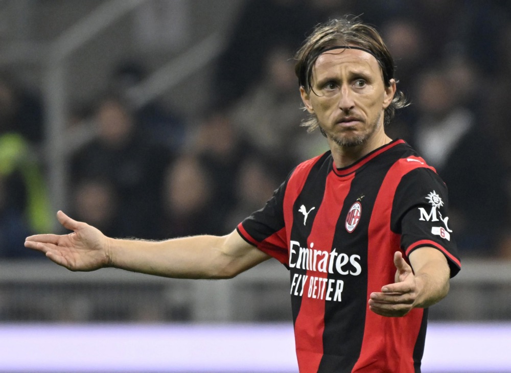 Modric là nhân tố quan trọng của Milan. Ảnh: EPA.
