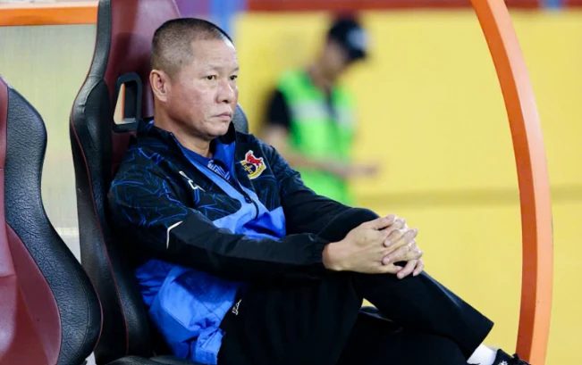 Ninh Bình thua 1-2 trước Hà Nội FC. Ảnh: Fanpage CLB Ninh Bình.