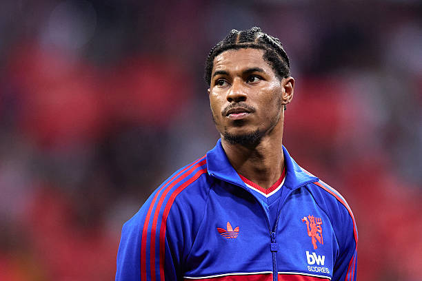 Marcus Rashford c&oacute; thể tới Everton để hồi sinh sự nghiệp. Ảnh: Alvaro Medranda/Getty Images