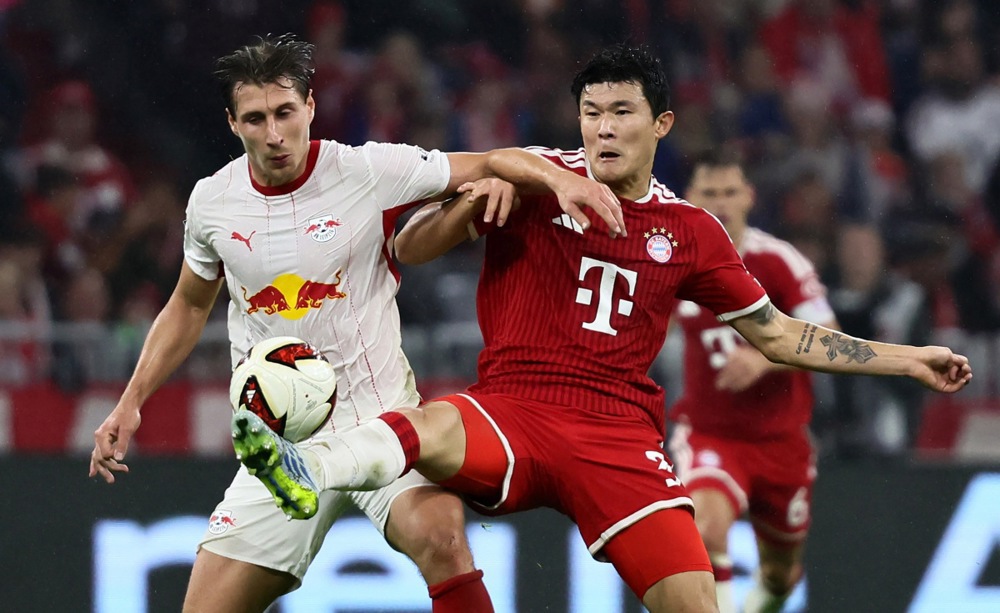Kim Min-jae đang dần lấy lại vị tr&iacute; ở Bayern. Ảnh: EPA.