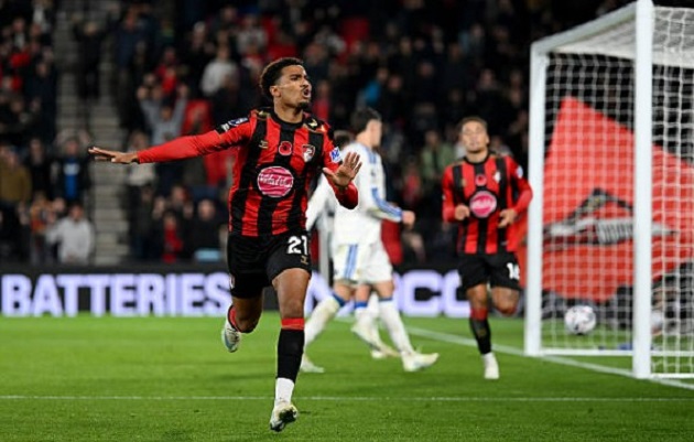 Ảnh bài viết Bournemouth tận dụng sai lầm, đánh bại Leeds United 2-0
