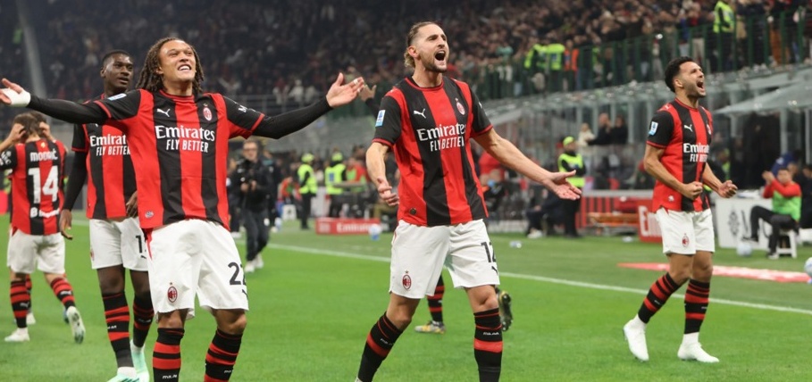 Ảnh bài viết Kết quả vòng 10 Serie A: Milan hạ Inter 3-1; Roma thắng tưng bừng 5-2