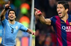 Hai bàn thắng giống nhau đến kỳ lạ của Luis Suarez