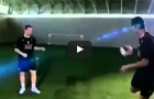 Cristiano Ronaldo biểu diễn Freestyle cùng Wayne Rooney