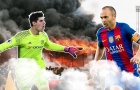 Vào ngày này |11.5| Cháy cả sân trong sinh nhật Iniesta, Courtois 