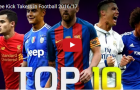 Messi, Coutinho và top 10 những chân sút phạt hàng đầu mùa 2016/17