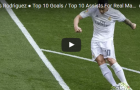 Nhìn lại 10 đường kiến tạo đỉnh nhất của James cho Real Madrid