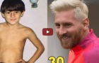 Lionel Messi thay đổi như thế nào từ 4 đến 30 tuổi?