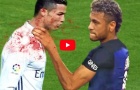 Những lần 'hổ báo' quá mức của Cristiano Ronaldo và Neymar