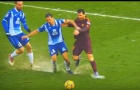 Những lần Messi bị ngăn cản thô bạo trên sân