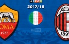 Chiến thắng của AC Milan trước AS Roma theo phong cách lego