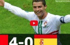 Trận cầu đáng nhớ: Bồ Đào Nha 4-0 Tây Ban Nha (2010)