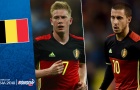Đội hình ĐT Bỉ tham dự World Cup 2018 