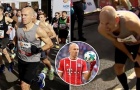 Robben hoàn thành 42 km đường chạy với tốc độ khó tin
