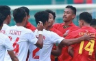 U23 Timor Leste xô xát với đối thủ ở trận thua thứ 2 tại SEA Games 31