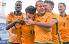 U23 Australia hú vía giành vé tứ kết U23 châu Á