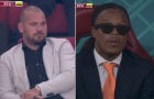 Wesley Sneijder gây chú ý khi đi xem World Cup