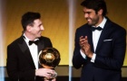Kaka chào đón Messi vào 'CLB huyền thoại'