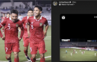 Sao Brazil đăng tải bàn thắng của cầu thủ Indonesia lên Instagram