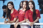 Những cô gái xinh đẹp 'nóng cùng AFF Cup' trên sân Mỹ Đình
