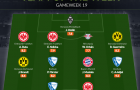 Đội hình tiêu biểu vòng 19 Bundesliga: Hy vọng Bayern, nỗi tiếc nuối tuyển Pháp