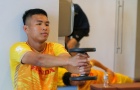 U23 Việt Nam căng sức tập tạ chờ đấu Iraq