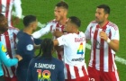 Hakimi nhận thẻ đỏ vì bảo vệ Messi