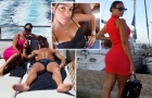 Georgina Rodriguez khoe vòng một căng tròn trên du thuyền của Ronaldo