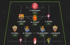 Đội hình tiêu biểu vòng 4 La Liga: Lá chắn Barca, cặp 'sen đầm' Tây Ban Nha