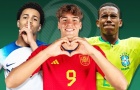 9 'viên ngọc thô' hứa hẹn khuấy đảo U17 World Cup: 'Tiểu Messi' Brazil, sao trẻ Arsenal