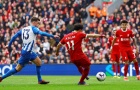 TRỰC TIẾP Liverpool 2-1 Brighton (KT): Salah lên tiếng