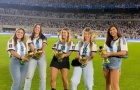 Dàn WAGs Argentina phỏng lại màn ăn mừng của Martinez 