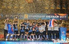 Bế mạc AFC Futsal Club 2017: Bluewave Chonburi lên ngôi vô địch, Thái Sơn Nam đứng vị trí thứ 3