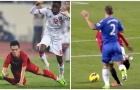 Vì sao cầu thủ UAE phải nhận thẻ đỏ khi phạm lỗi với Tiến Linh?
