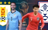 TRỰC TIẾP Uruguay vs Hàn Quốc: Thắng lợi sít sao