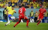 Siêu phẩm của Casemiro đưa Brazil vào vòng 1/8