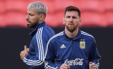 Sergio Aguero dự đoán bến đỗ tiếp theo của Messi: '50% khả năng'