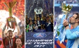 5 giải hàng đầu châu Âu hạ màn: Nhà vô địch, suất dự C1 và đội xuống hạng