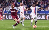 Thắng dễ Lyon, West Ham đoạt vé vào bán kết Europa League