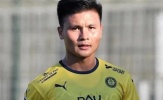 Quang Hải cùng đồng đội nhận thất bại 0-4 ở trận ra quân Ligue 2