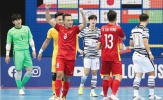 Futsal châu Á: Đội tuyển Việt Nam đại thắng trước Hàn Quốc